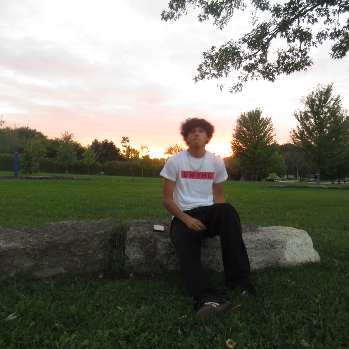 DWYHQ - BOX LOGO TEE