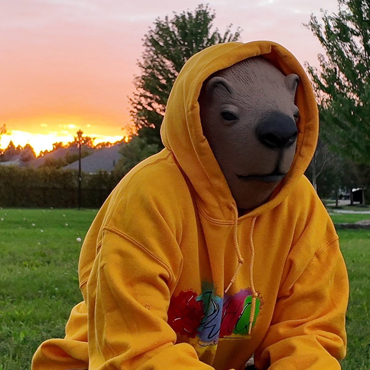ZOMBIE x ANICHUB PULLOVER MULTI COLOR